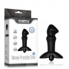 Stimulator Prostata Lovetoy Anal Indulgence, 10 Vibratii, Silicon, Negru, Rezistent Apa, 15cm