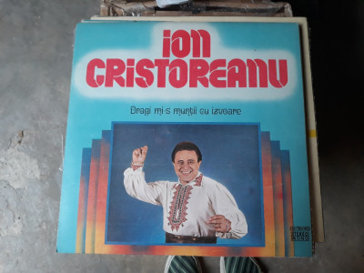 Vinyl Ion Cristoreanu-Dragi mi-s muntii cu izvoare vintage foto