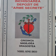 INCHISOAREA DEPOZIT DE ARME SECRETE DUMITRU PERCELI 2002 DETINUT LEGIONAR 192 P