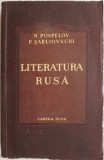 Literatura rusa &ndash; N. Pospelov, P. Sabliovschi