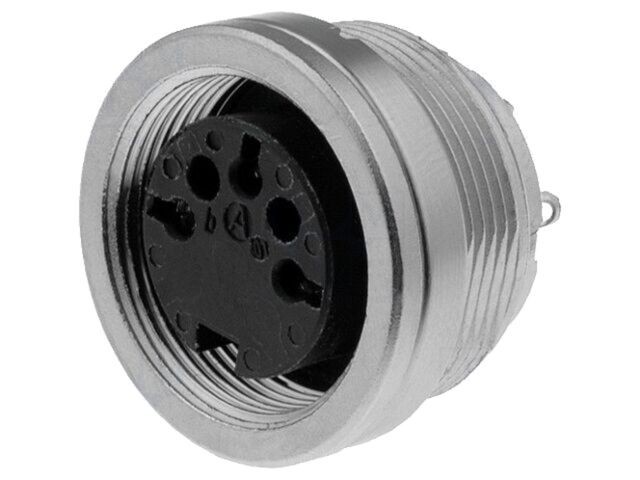 Conector M16 soclu mamă 3 pini 5A