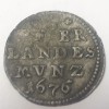 Moneda Argint Germania Brandenburg-Prusia 1 Pfennig 1676 Frederic William