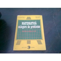 MATEMATICA CULEGERE DE PROBLEME - CARBUNARU