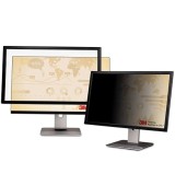 Filtru de Confidentialitate Nou 3M PF324W9, Widescreen 24 Inch (16:9), Anti-Zgarieturi, Black Privacy Filter