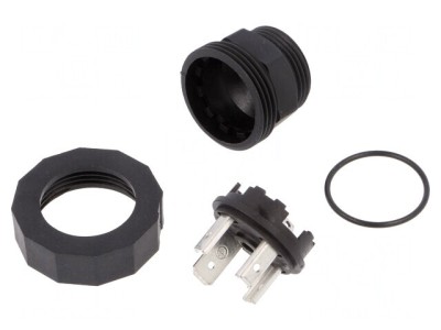 Conector cu Valvă Soclu Format A 18mm 4P 16A foto
