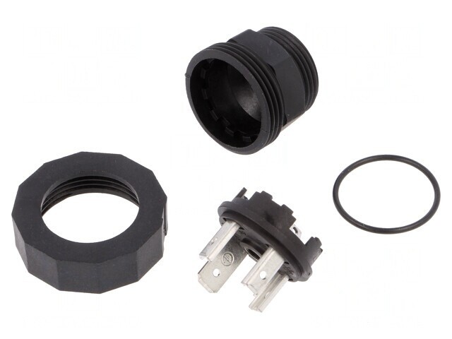 Conector cu Valvă Soclu Format A 18mm 4P 16A