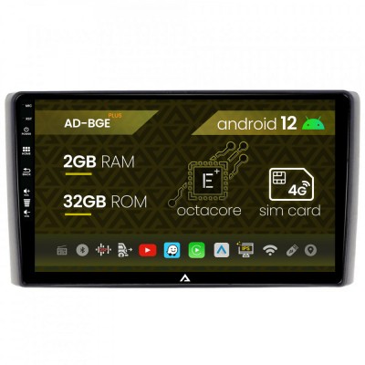 Navigatie Iveco Daily (2006-2014), Android 12, E-Octacore 2GB RAM + 32GB ROM, 9 Inch - AD-BGE9002+AD-BGRKIT361V2 foto