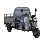 Triciclu Electric, FARA Permis, 25km/h, Motor 3900W, Volta Hercules, Tuk Tuk, 72V, 45Ah, 50 km autonomie, Gri