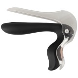 Vibrator BAD KITTY Vibrating Speculum, &icirc;n formă de specul cu lumină LED, 10 funcții de vibrație, lungime 13.7 cm, negru