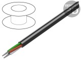 Cablu neecranat 300V 30m Cu litat crom CPR: Eca 100ft