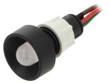 Lampă de Control LED Roșie/Verde 24V 13mm