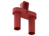 Adaptor banană 4mm roşu priză mufă x2 36A 1kV