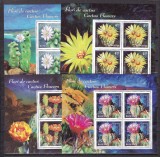 Romania 2017 flori cactusi minicoli MNH, Nestampilat