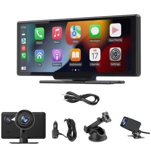 Player CarPlay și Android Auto Universal 10,26 inch + Cameră Trafic + Cameră foto