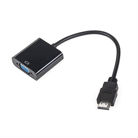 ADAPTOR HDMI TATA - VGA MAMA &amp; AUDIO EuroGoods Quality