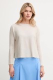 MAX&amp;Co. pulover din amestec de in femei, culoarea bej, light, 2516361014200