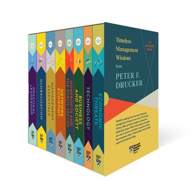 Peter F. Drucker Boxed Set (8 Books) (the Drucker Library) foto