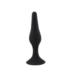 Dop Anal Vivian Medium Silicon Negru 11 cm Guilty Toys