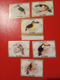 RAS AL KHAIMA, TUCANI - SERIE COMPLETĂ MNH