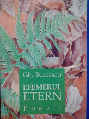 Gh. Burcescu - Efemerul etern (semnata) (2003) foto