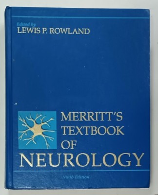 MERRITT &amp;#039;S TEXTBOOK OF NEUROLOGY , edited by LEWIS P. ROWLAND , 1995 foto