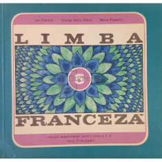 I. Diaconu - Limba franceza - Manual experimental pentru clasa a V-a (anul III de studiu) (editia 1968)