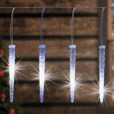 Ghirlanda cu LED-uri, decor sloi de gheata