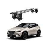 Bare transversale aluminiu pentru Mazda CX-3 2015+, plafon neted