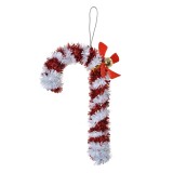Cumpara ieftin Ornament brad Acadea alba rosie 9x2x16 cm