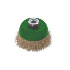 Perie de sarma tip cupa Troy 27710-100, 100 mm