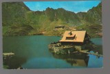 CPIB 17241 CARTE POSTALA - MUNTII FAGARAS, LACUL SI CABANA BALEA, Circulata, Fotografie