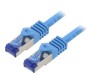 Patch Cord S/FTP Cat 6a Albastru 0.5m, Logilink