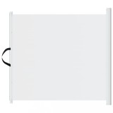 Cumpara ieftin Poarta retractabila animale de companie, alb, 117,5x125 cm