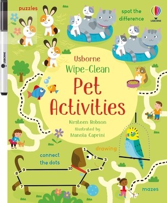 Wipe-Clean Pet Activities foto