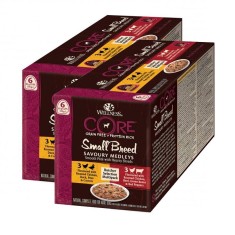 Wellness CORE Dog Small Breed Meat selec?ie 2 x (6 x 85 g) foto