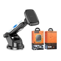 Suport Magnetic Telefon Auto, HOCO CA116, Rotire 360, Prindere Parbriz