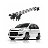Set bare transversale aluminiu cu prindere in puncte fixe compatibile Fiat Panda III 2015-> negre sau argintii Cod: 120101 Kit 202