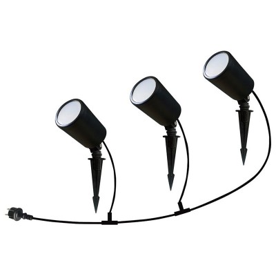 Set corp iluminat led rgb 3in1 5.2w ip65 - negru foto