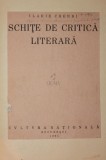 SCHITE DE CRITICA LITERARA