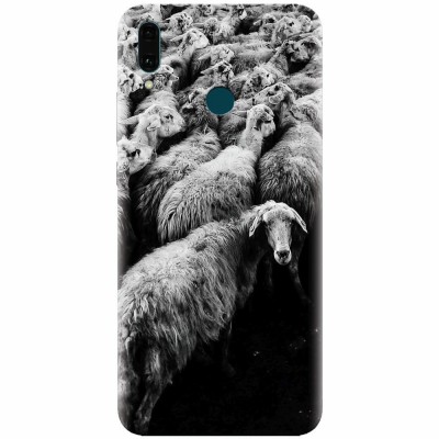 Husa silicon pentru Huawei Y9 2019, Sheep foto