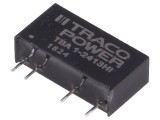 Convertor DC/DC 1W TRACO POWER 21,6-26,4VDC la 15VDC 66mA