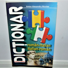 DICTIONAR ROMAN-ITALIAN -ITALIAN -ROMAN ANTON ALEXANDRU NICOLAE