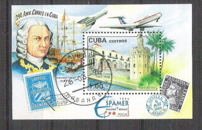 Cuba 1996 200 years Cuba, perf. sheet, used AA.053 foto