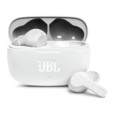 Casti Bluetooth JBL Wave 200 TWS, In-Ear cu Microfon - Albe