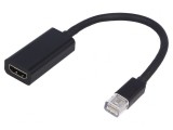 Adaptor Mini DisplayPort la HDMI DisplayPort 1.1