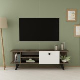 Cumpara ieftin Comoda TV Fantery cu Rafturi si Usa, 120 x 45 x 30 cm