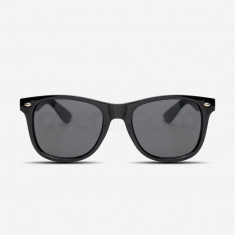 Ochelari de soare stil Wayfarer model Kazo lentila UV400 culoare Fumuriu foto