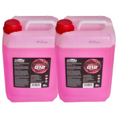 Pachet 10 litri antigel preparat MTR G12 rosu foto