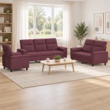 Set de canapea 3 pcs Violet Tesatura