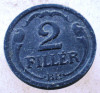 1.449 UNGARIA WWII 2 FILLER 1944 BP, Europa, Zinc